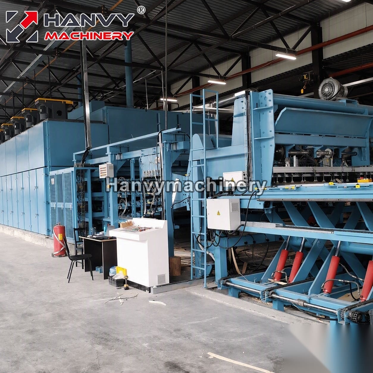 Automatic Сушилка для шпона Feeder Machine & Vacuum Tipple Line