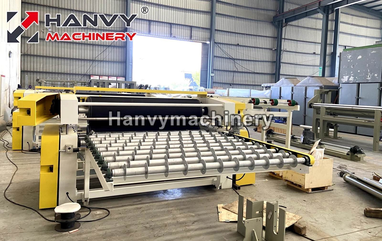 MH61-2700 Precision Double-Side Клеенаносящий станок для шпона Machine 4x8 ft